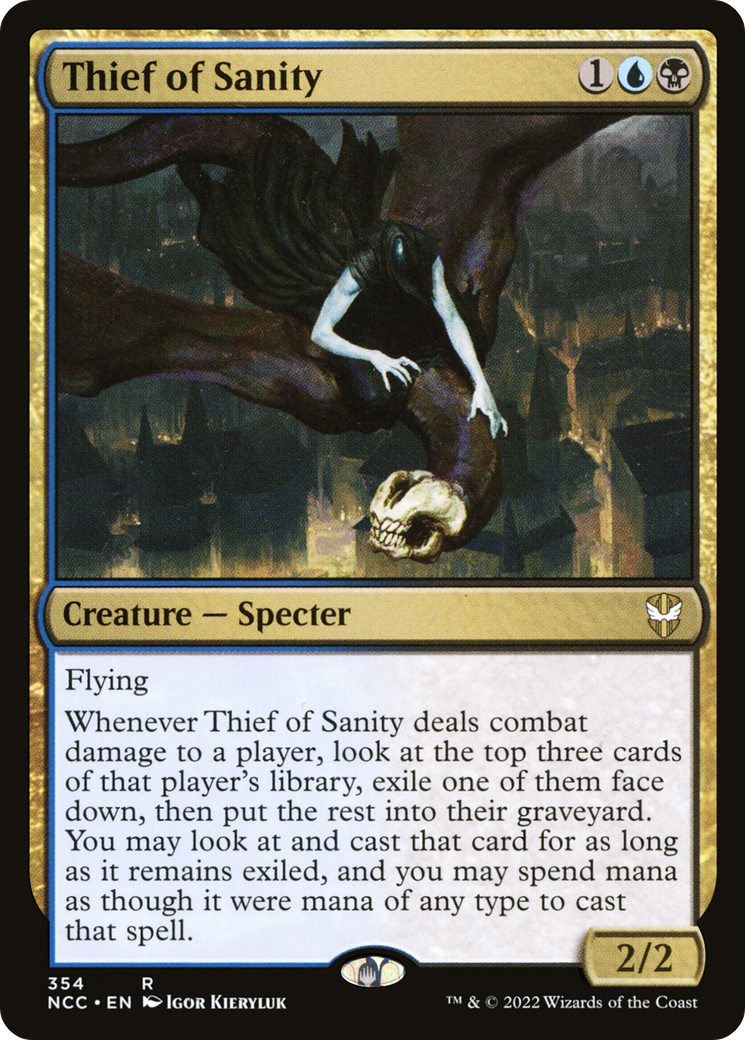 Thief of Sanity (NCC-354) [New Capenna Commander]