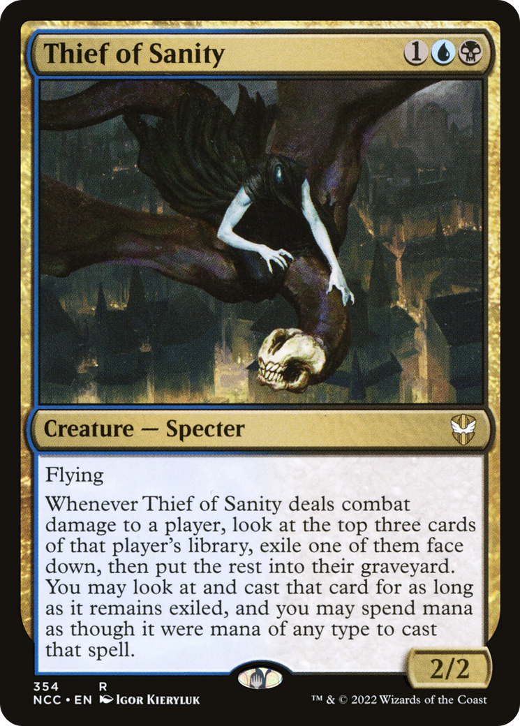 Thief of Sanity (NCC-354) [New Capenna Commander]