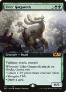 Elder Gargaroth (M21-373) [Core Set 2021]: (Extended Art) Foil