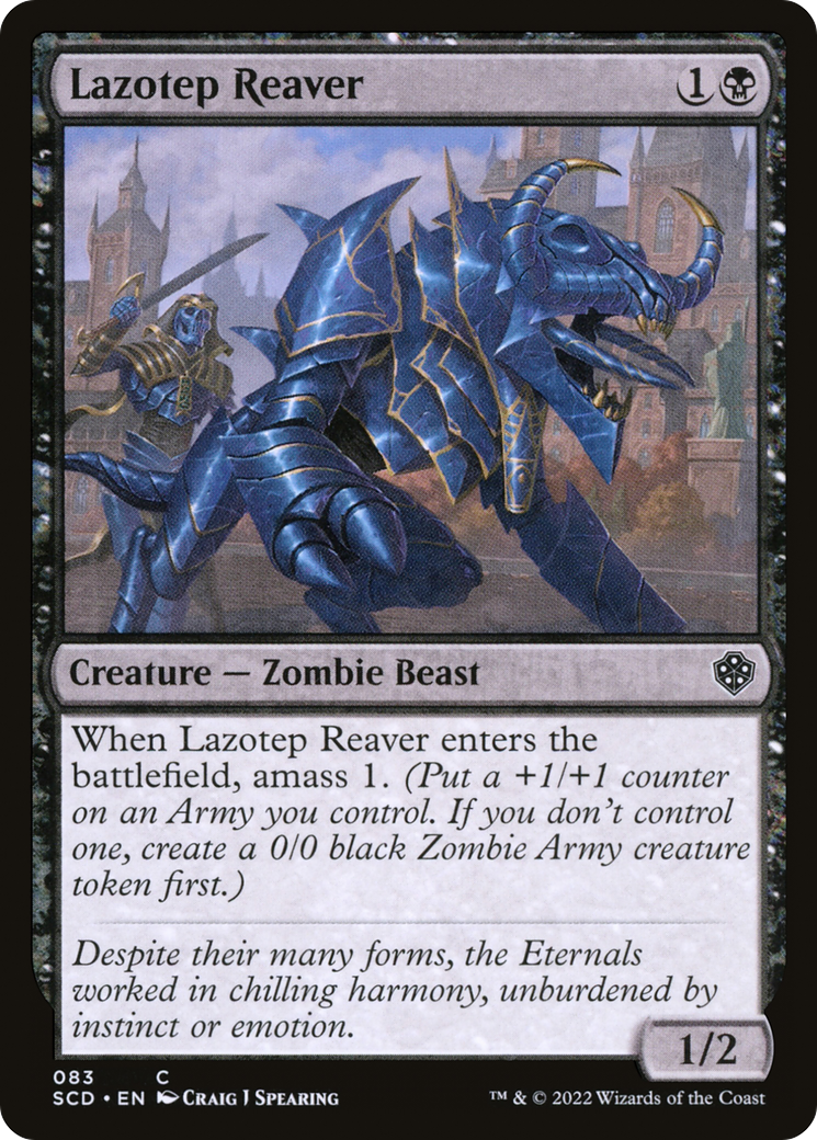 Lazotep Reaver (SCD-083) [Starter Commander Decks]