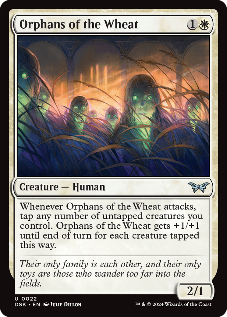 Orphans of the Wheat (DSK-022) [Duskmourn: House of Horror] Foil