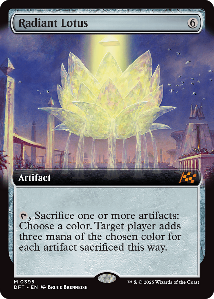 Radiant Lotus (DFT-395) [Aetherdrift]: (Extended Art)