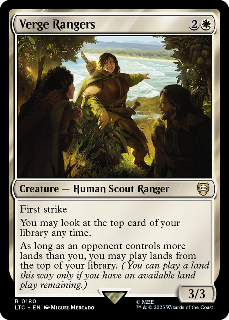 Verge Rangers (LTC-180) [Tales of Middle-earth Commander]