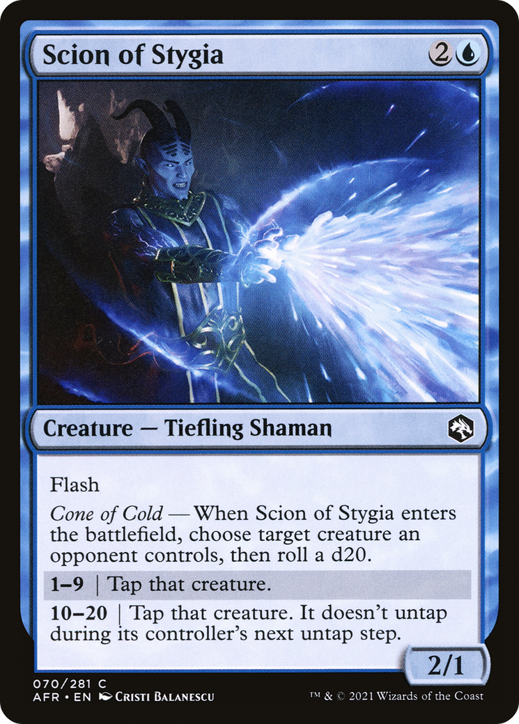 Scion of Stygia (AFR-070) [Adventures in the Forgotten Realms]