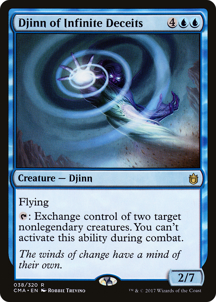 Djinn of Infinite Deceits (CMA-038) [Commander Anthology]