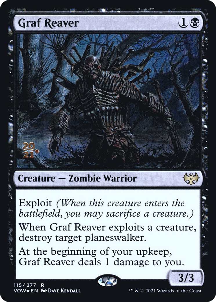 Graf Reaver (PRE-115) [Innistrad: Crimson Vow Promos] Foil