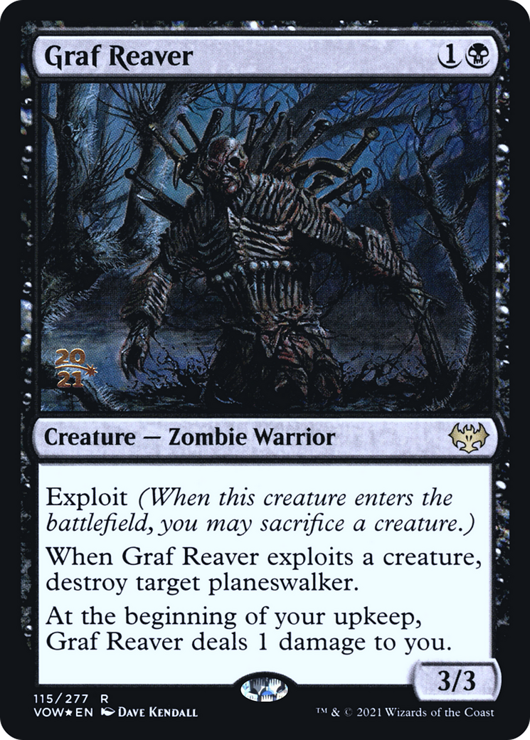 Graf Reaver (PRE-115S) [Innistrad: Crimson Vow Promos] Foil