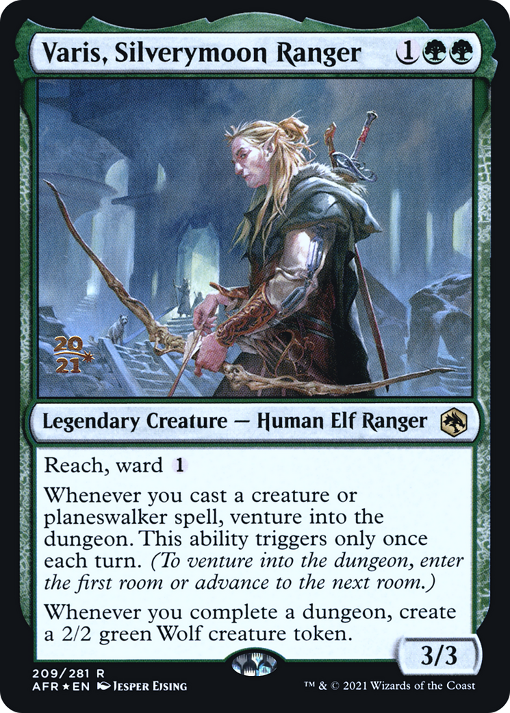 Varis, Silverymoon Ranger (PRE-209S) [Adventures in the Forgotten Realms Promos] Foil