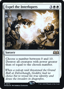 Expel the Interlopers (PRE-13S) [Wilds of Eldraine Promos] Foil