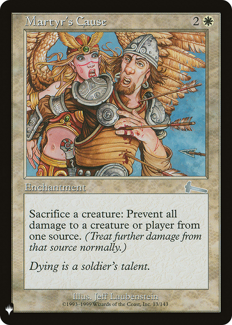 Martyr's Cause (LIST-ULG-13) [The List]