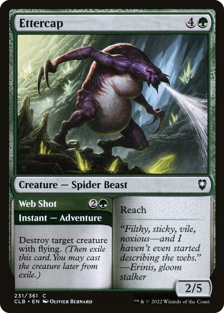 Ettercap (CLB-231) [Commander Legends: Battle for Baldur's Gate]