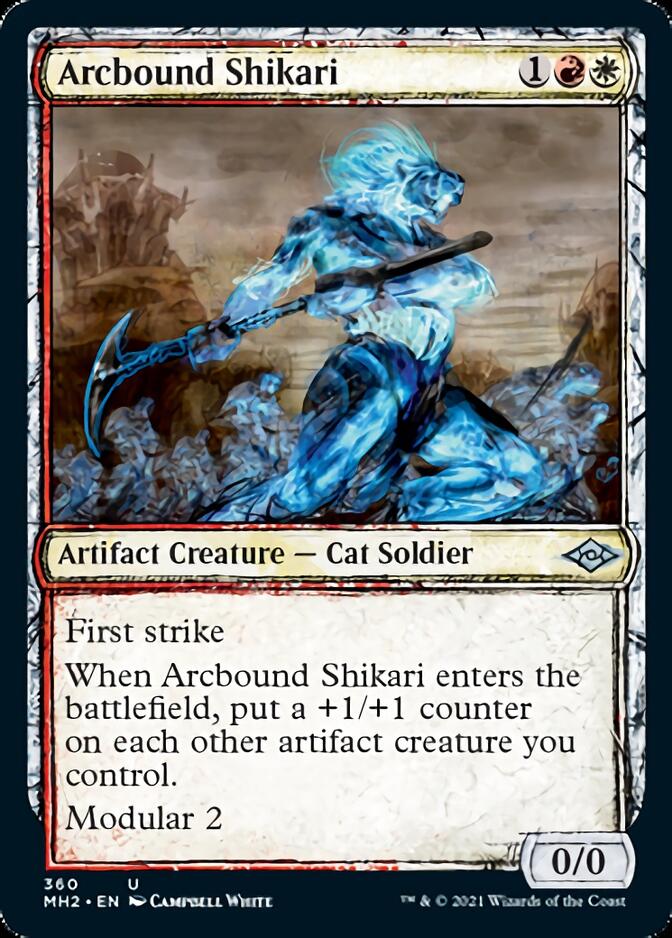 Arcbound Shikari (MH2-360) [Modern Horizons 2]: (Showcase) Foil