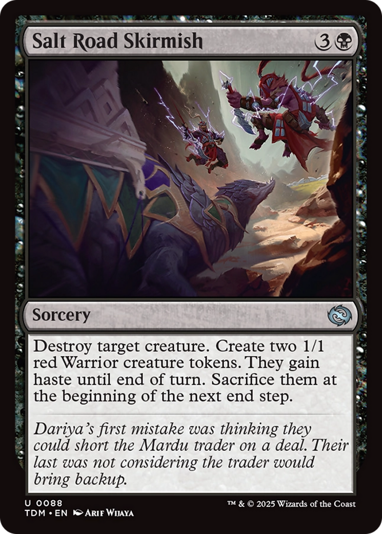 Salt Road Skirmish (TDM-088) [Tarkir: Dragonstorm]