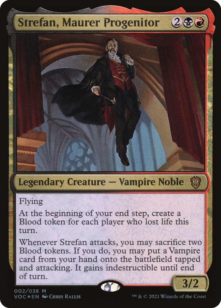 Strefan, Maurer Progenitor (VOC-002) [Crimson Vow Commander]