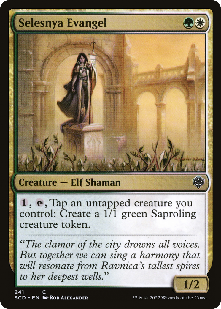 Selesnya Evangel (SCD-241) [Starter Commander Decks]