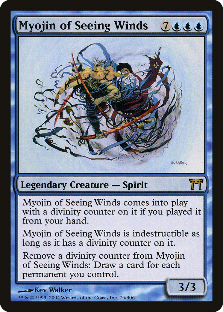 Myojin of Seeing Winds (CHK-075) [Champions of Kamigawa]