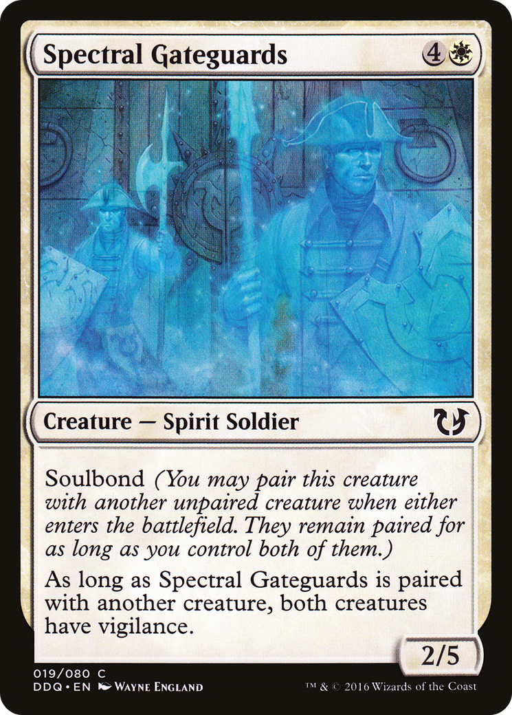 Spectral Gateguards (DDQ-019) [Duel Decks: Blessed vs. Cursed]