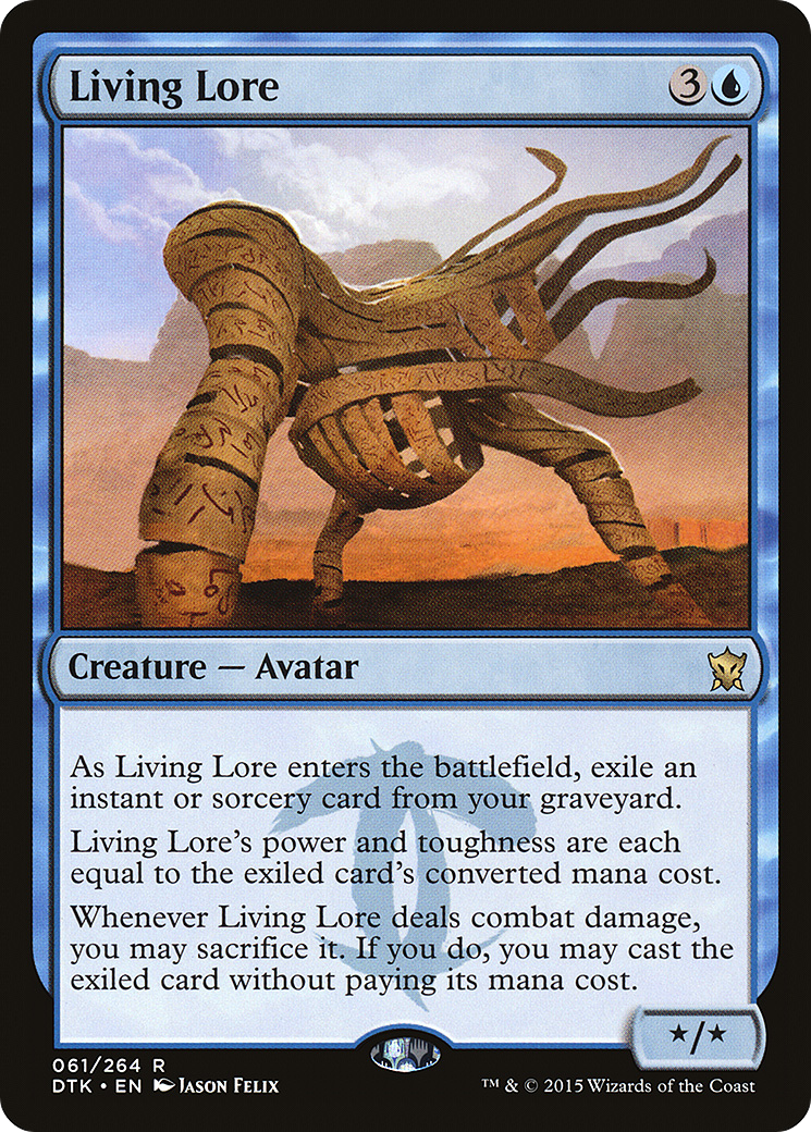 Living Lore (DTK-061) [Dragons of Tarkir]