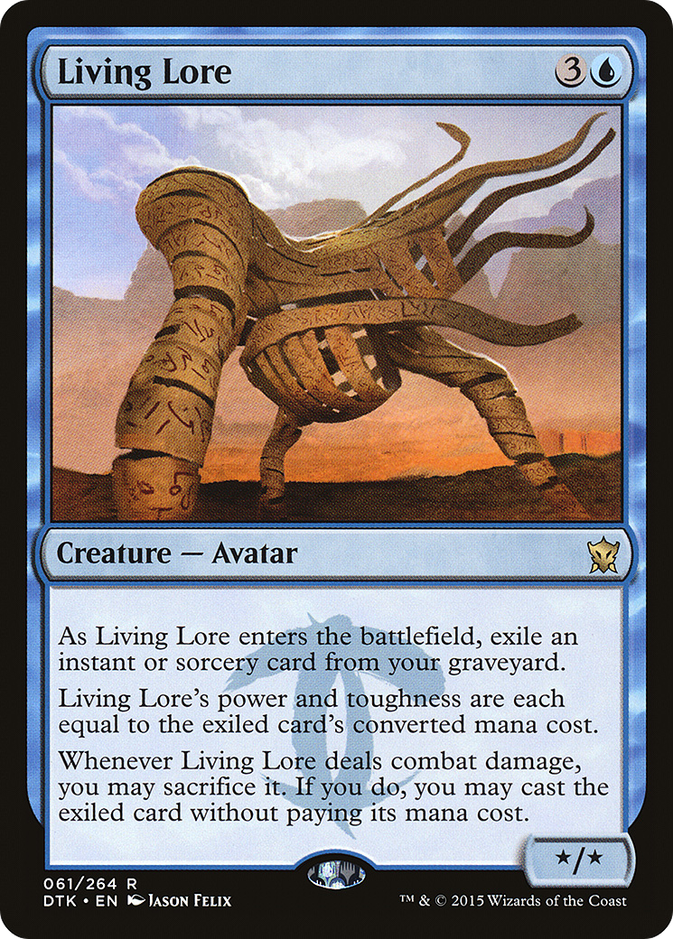 Living Lore (DTK-061) [Dragons of Tarkir]