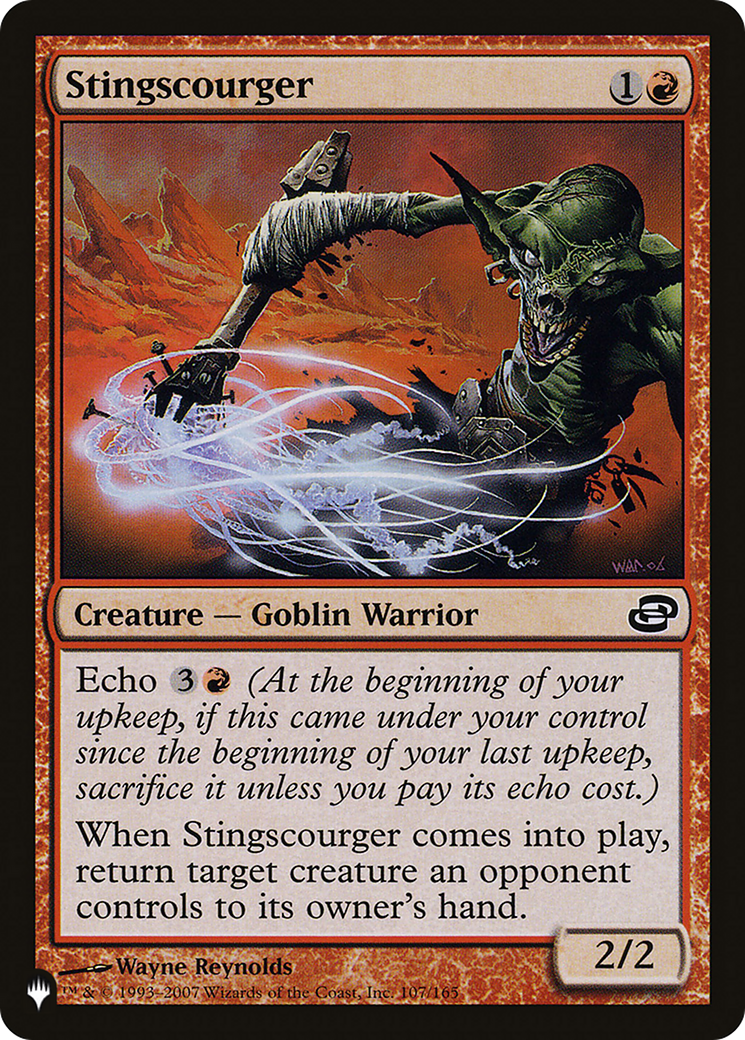 Stingscourger (LIST-PLC-107) [The List]