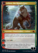 Arlinn, the Pack's Hope // Arlinn, the Moon's Fury (MID-211) [Innistrad: Midnight Hunt]: (Double Faced Transform) Foil