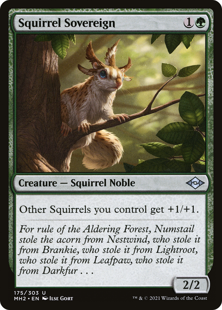 Squirrel Sovereign (MH2-175) [Modern Horizons 2]
