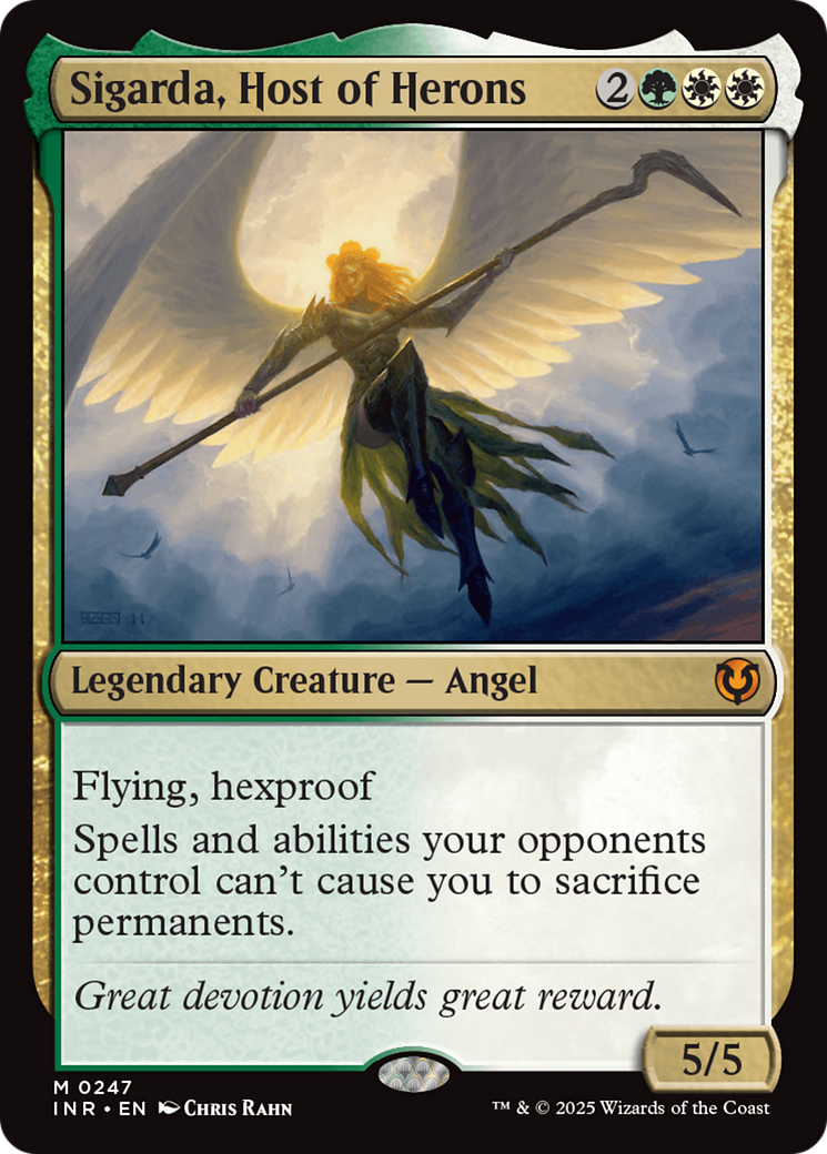 Sigarda, Host of Herons (INR-247) [Innistrad Remastered] Foil