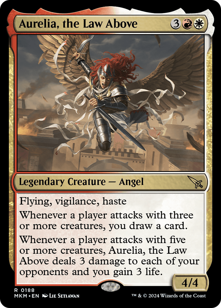 Aurelia, the Law Above (MKM-188) [Murders at Karlov Manor] Foil