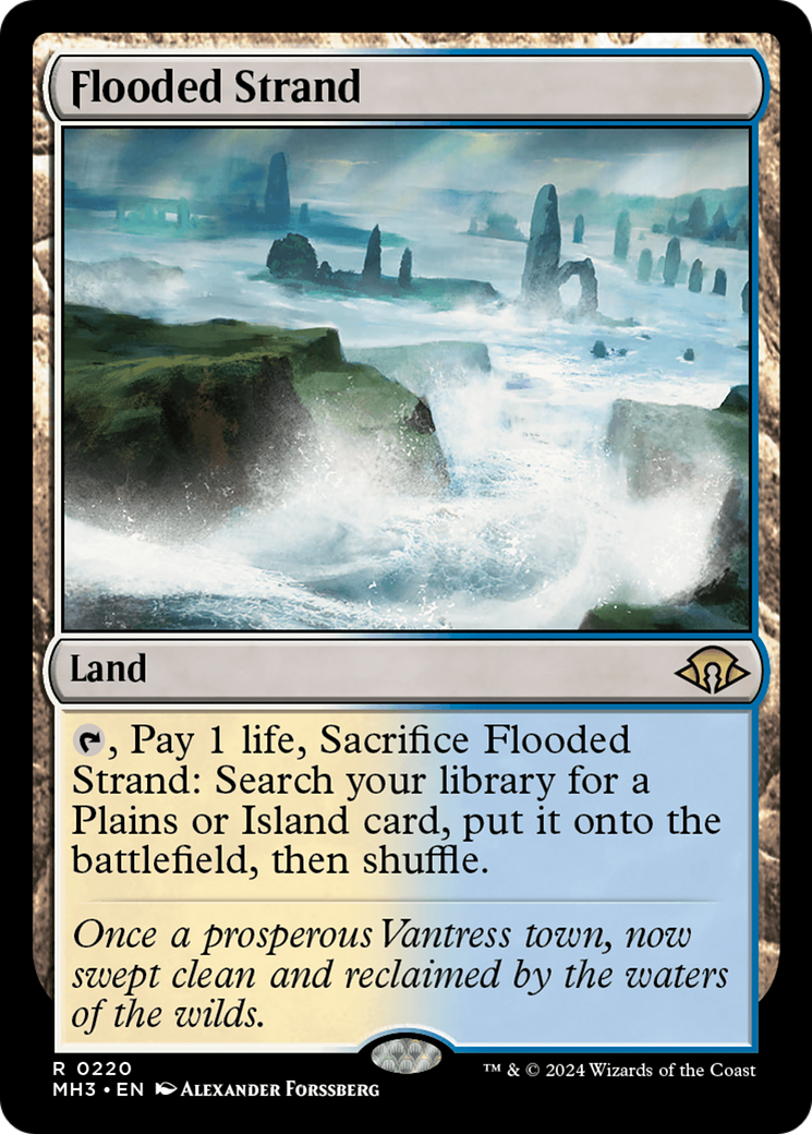 Flooded Strand (MH3-220) [Modern Horizons 3] Foil