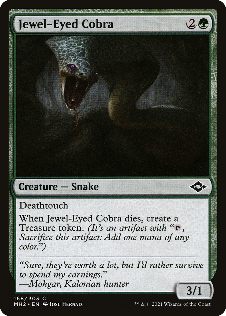 Jewel-Eyed Cobra (MH2-168) [Modern Horizons 2]