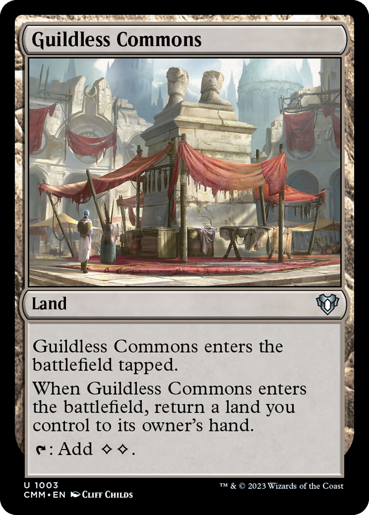 Guildless Commons (CMM-1003) [Commander Masters]