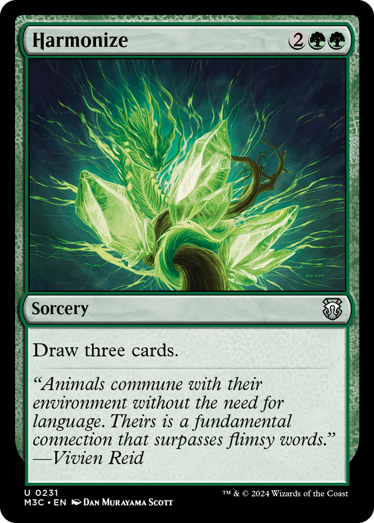 Harmonize (M3C-231) [Modern Horizons 3 Commander]