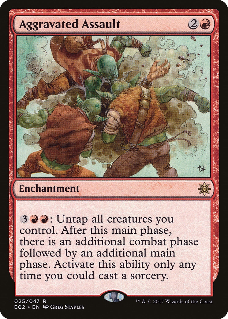 Aggravated Assault (E02-025) [Explorers of Ixalan]