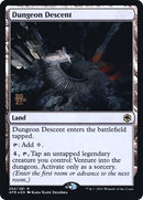 Dungeon Descent (PRE-255S) [Adventures in the Forgotten Realms Promos] Foil