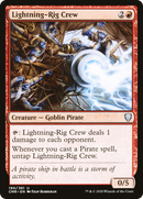 Lightning-Rig Crew (CMR-190) [Commander Legends]