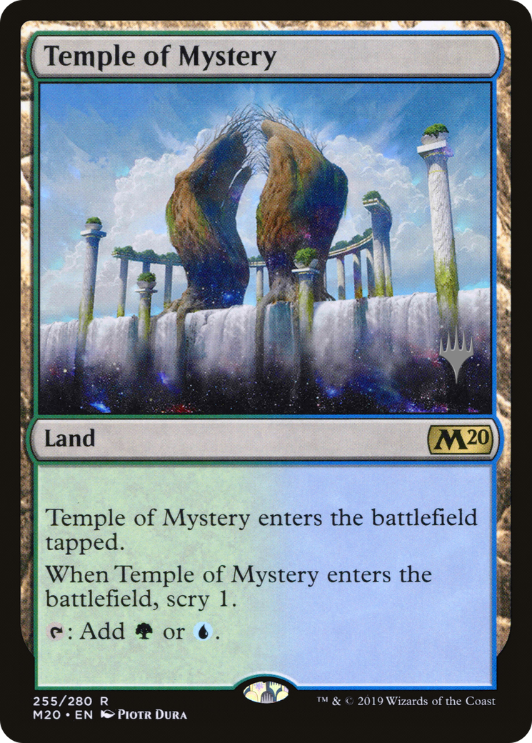 Temple of Mystery (PPM20-255P) [Promo Pack: Core Set 2020 Promos]