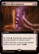 Ore-Rich Stalactite // Cosmium Catalyst (LCC-023) [The Lost Caverns of Ixalan Commander]: (Extended Art)