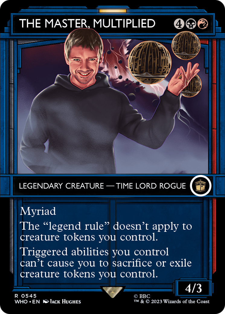 The Master, Multiplied (WHO-545) [Doctor Who]: (Showcase) (Borderless)