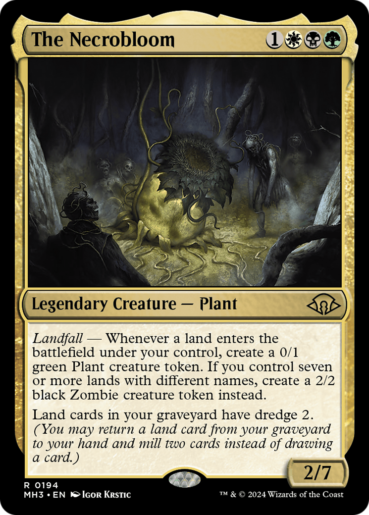 The Necrobloom (MH3-194) [Modern Horizons 3]