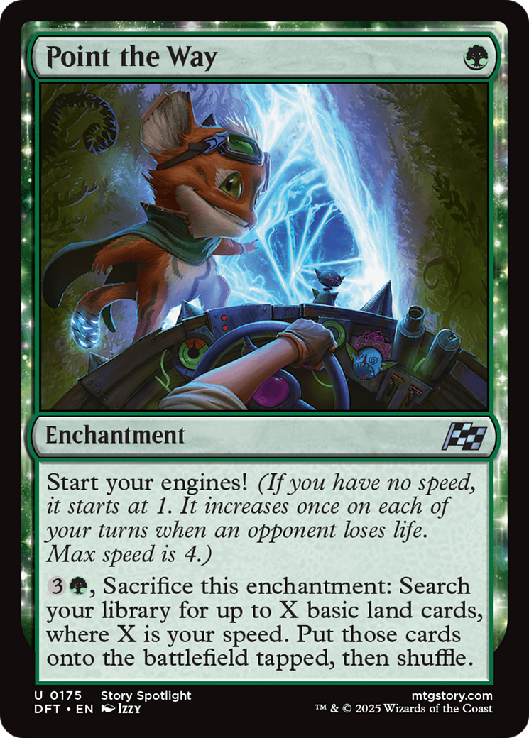 Point the Way (DFT-175) [Aetherdrift]: (enchantment)