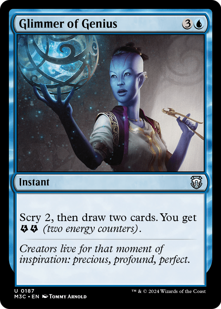 Glimmer of Genius (M3C-187) [Modern Horizons 3 Commander]
