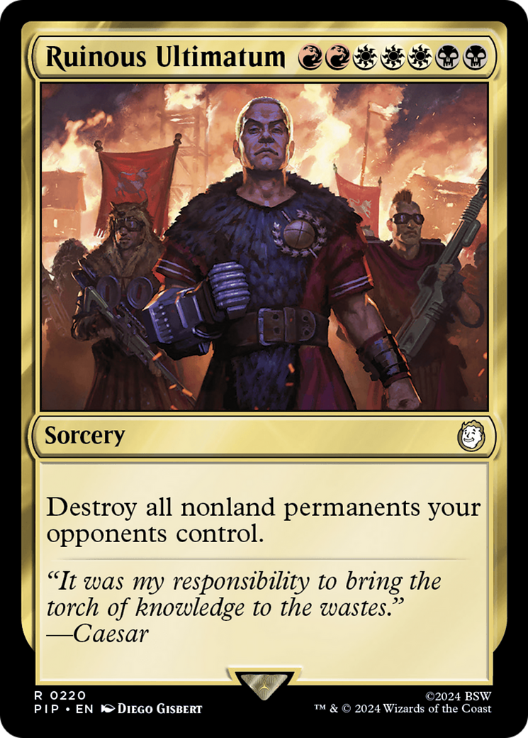 Ruinous Ultimatum (PIP-220) [Fallout] Foil