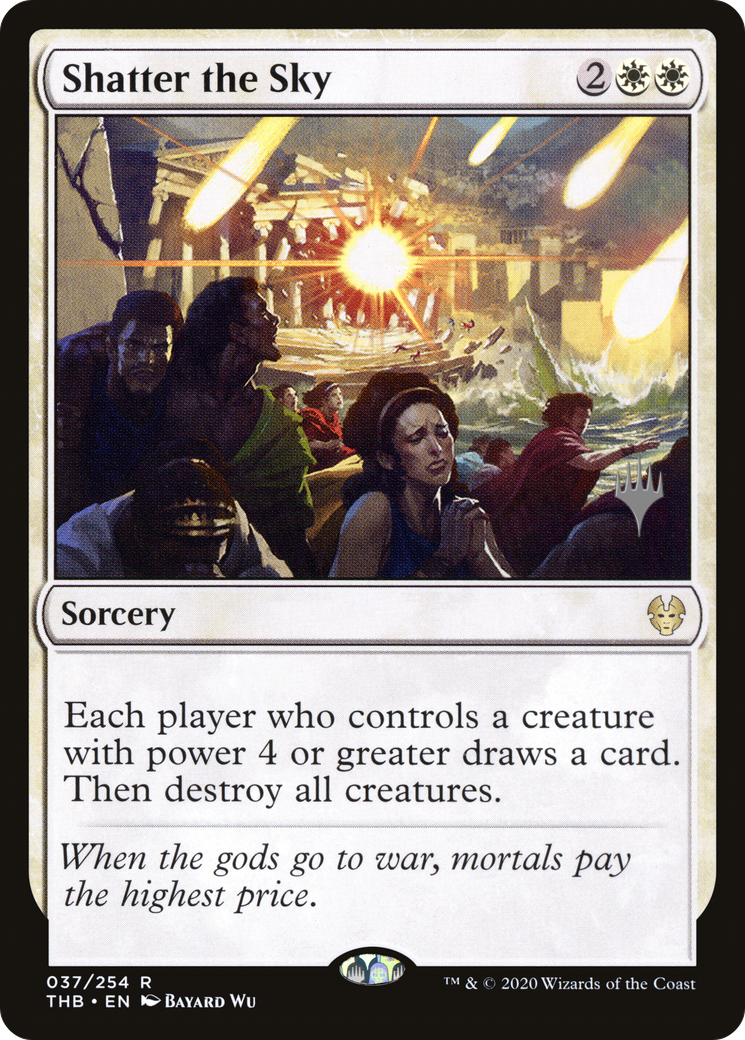 Shatter the Sky (PPTHB-37P) [Promo Pack: Theros Beyond Death Promos]