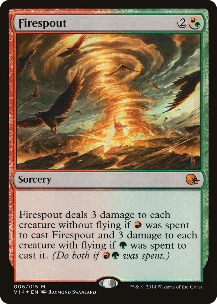 Firespout (V14-006) [From the Vault: Annihilation] Foil