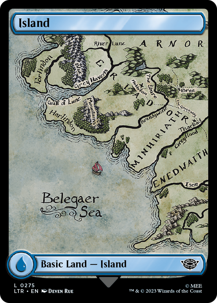 Island (LTR-275) [The Lord of the Rings: Tales of Middle-earth]