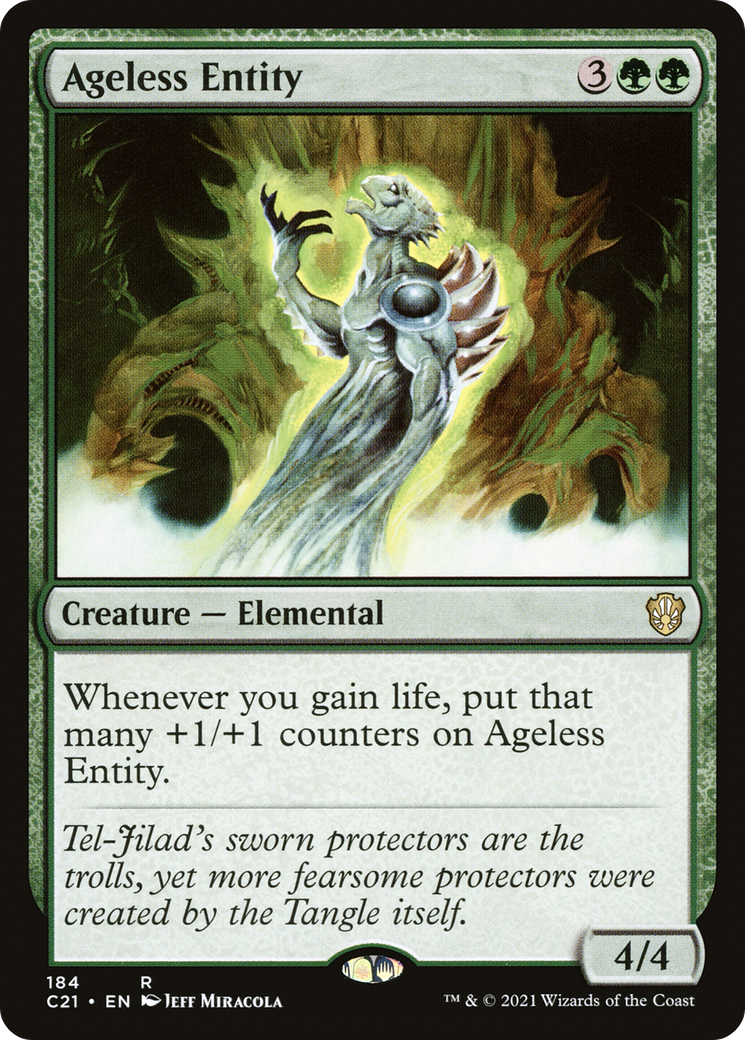 Ageless Entity (C21-184) [Commander 2021]