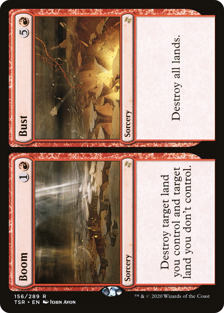 Boom // Bust (TSR-156) [Time Spiral Remastered] Foil