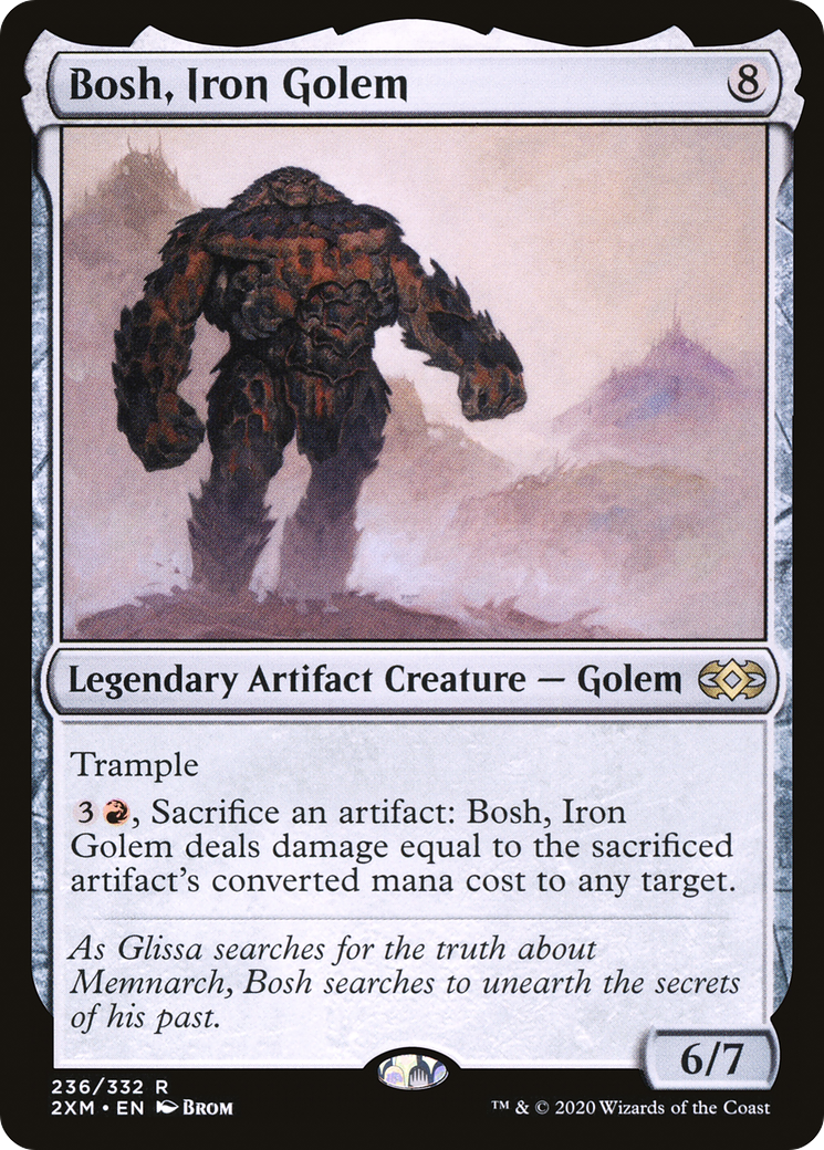 Bosh, Iron Golem (2XM-236) [Double Masters] Foil