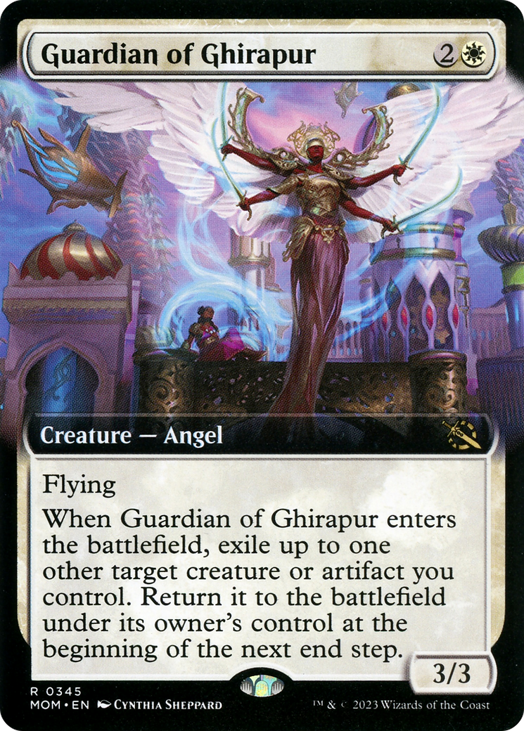 Guardian of Ghirapur (MOM-345) [March of the Machine]: (Extended Art)