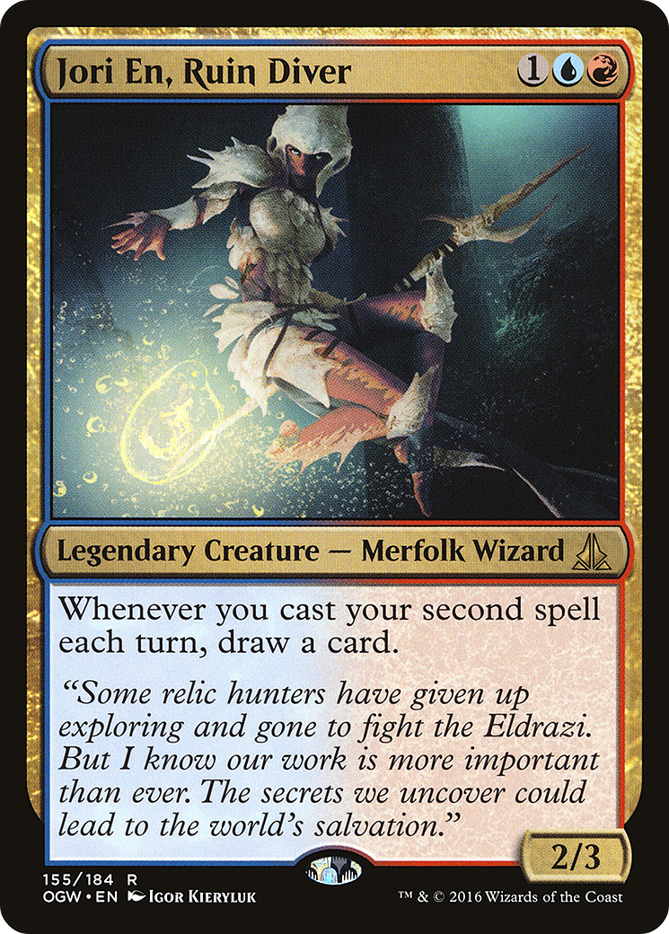 Jori En, Ruin Diver (OGW-155) [Oath of the Gatewatch] Foil
